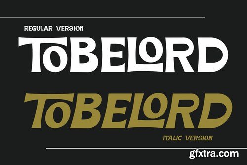 TOBELORD Font