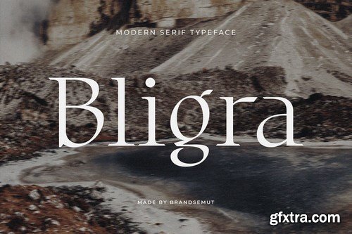 Bligra – Modern Serif Typeface