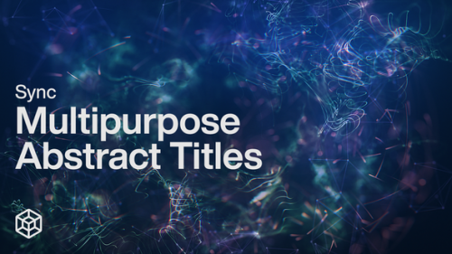 Videohive - Sync - Multipurpose Abstract Titles - 38305901 - 38305901