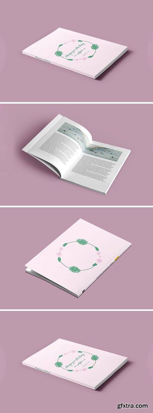 Magazine Mock-Up | Book Mock-Up UKK2U4C