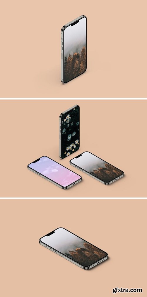 iPhone 13 Pro Mock-Up Template P55TEPP