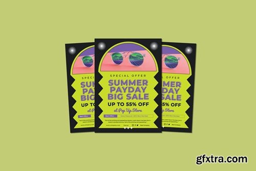 Summer Payday Big Sale Flyer XY7598H