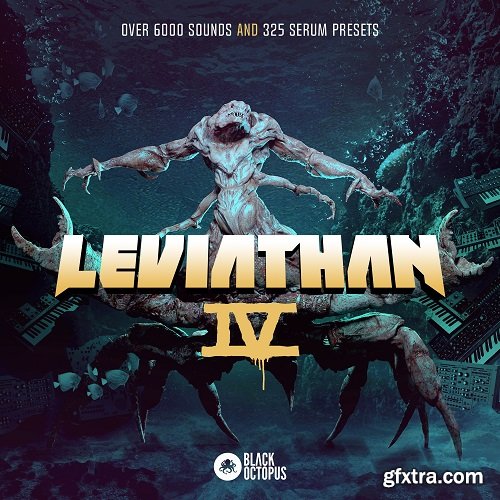 Black Octopus Sound Leviathan 4 WAV SERUM MIDI