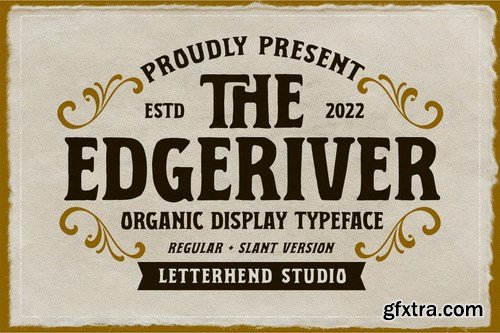 The Edgeriver Font