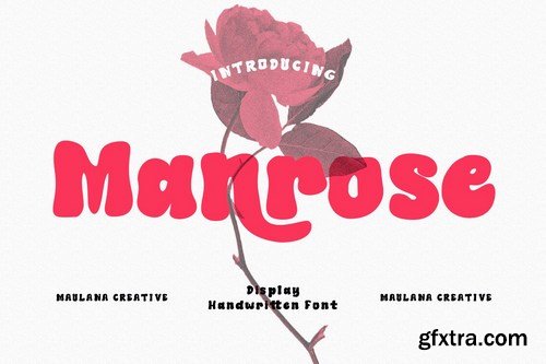 Manrose Handwritten Font