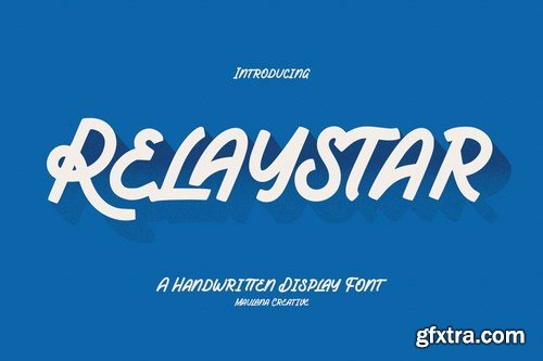 Relaystar Handwritten Script Font