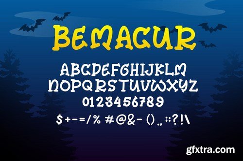 Bemacur Font