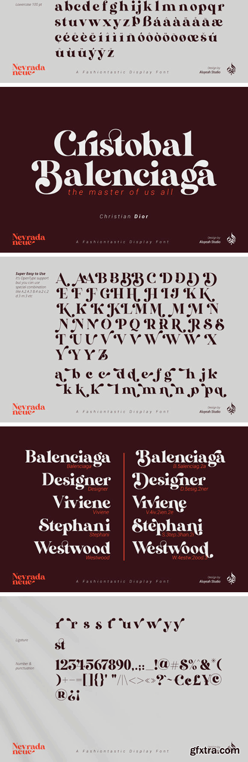 AL Nevrada Neue Font