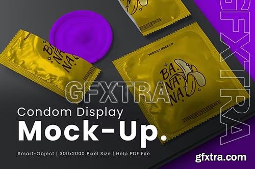 Condom Display Mockup UT33759