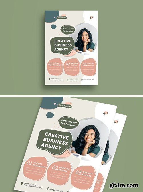 Creative Business Agency Flyer N6P9LSF