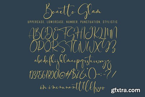 Bonetto Glam Font