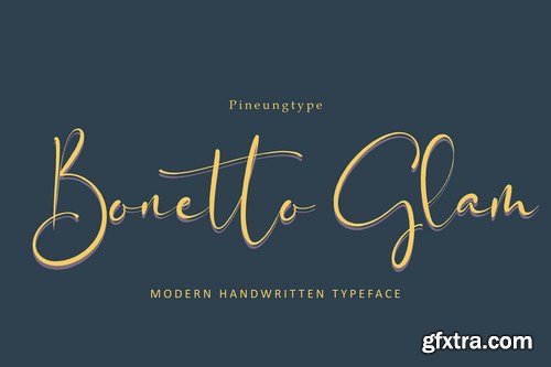 Bonetto Glam Font