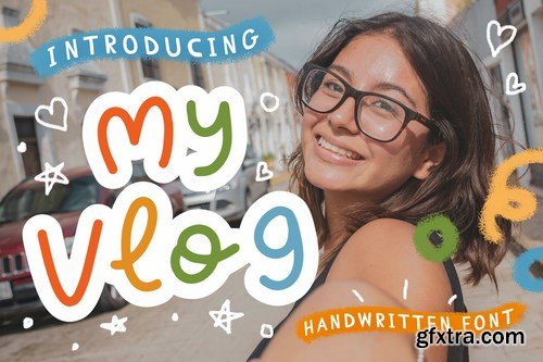 My Vlog - Handwritten Font