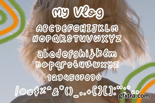 My Vlog - Handwritten Font