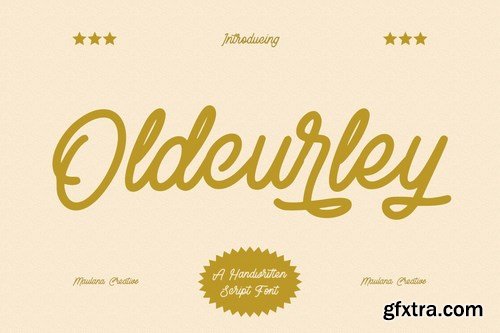 Oldcurley Script Font