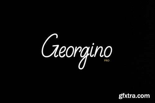 Georgino Handwritten Typeface