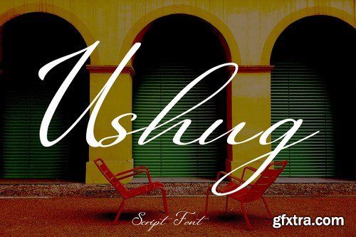 Ushug Script Font