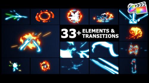 Videohive - Elements And Transitions | FCPX - 38338224 - 38338224