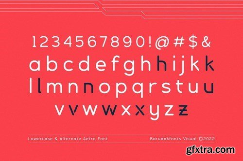 Aetro - Sans Serif Display Font