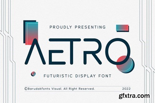 Aetro - Sans Serif Display Font