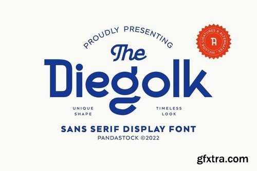 Diegolk - Unique Sans Serif Fonts