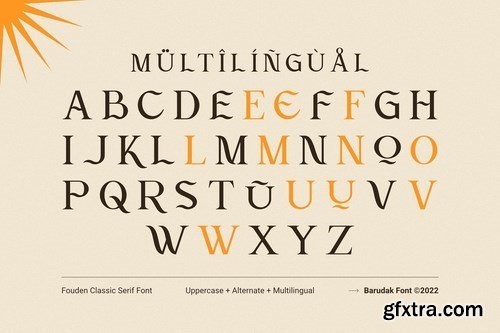 Fouden - Display Serif Font