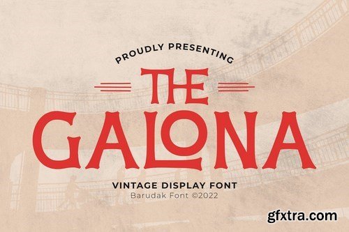 Galona - Serif Display Font