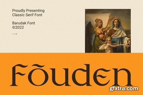 Fouden - Display Serif Font