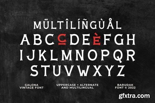 Galona - Serif Display Font