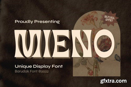 Mieno - Serif Display Font