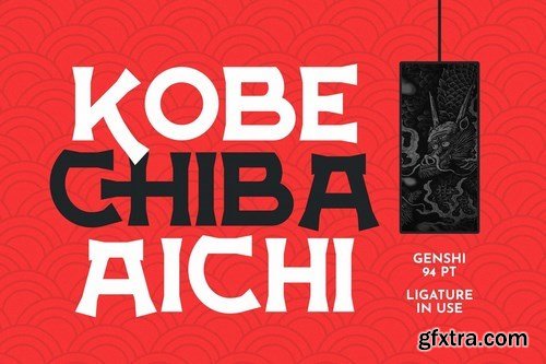 Genshi - Serif Japanese Display Font