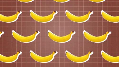 Videohive - Bananas Fruits Animation Background - 38342464 - 38342464