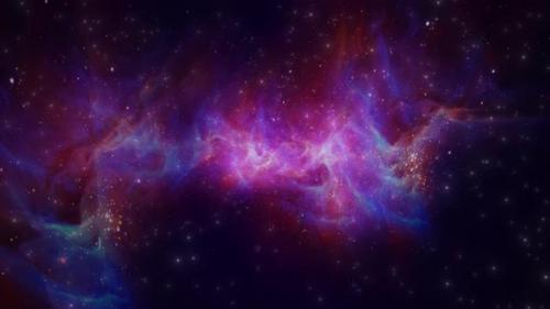 Videohive - Flight Through Purple Nebula - 38345472 - 38345472