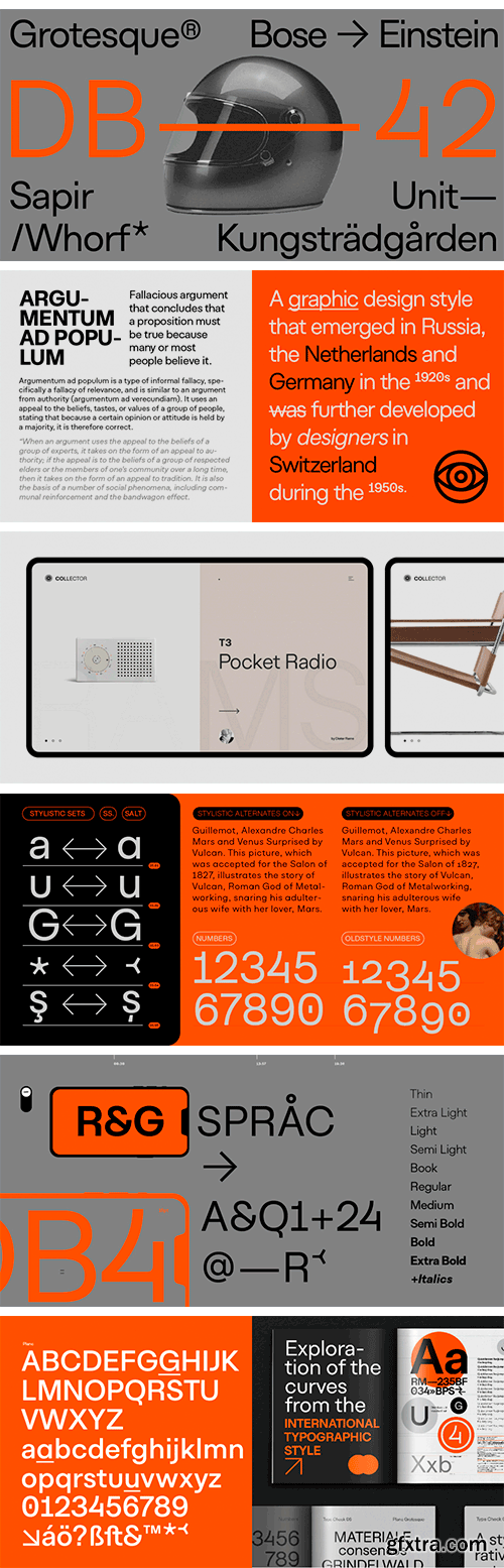 Planc Font Family