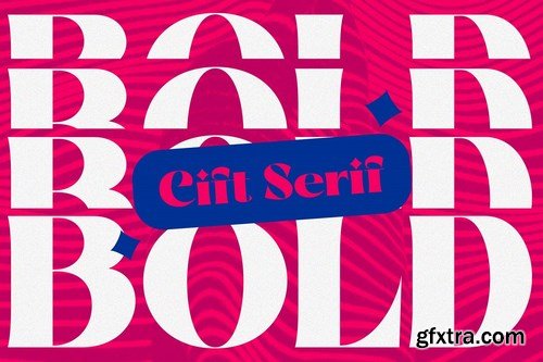 Cift Serif Font