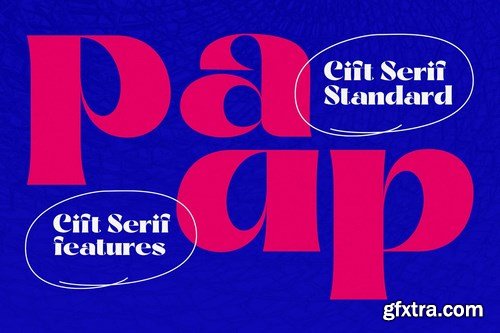 Cift Serif Font