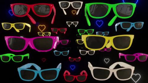 Videohive - Summer Glasses 03 Hd - 38356077 - 38356077