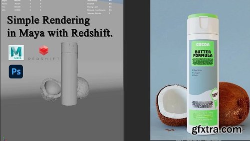 Simple Product Rendering in Maya with Redshift.