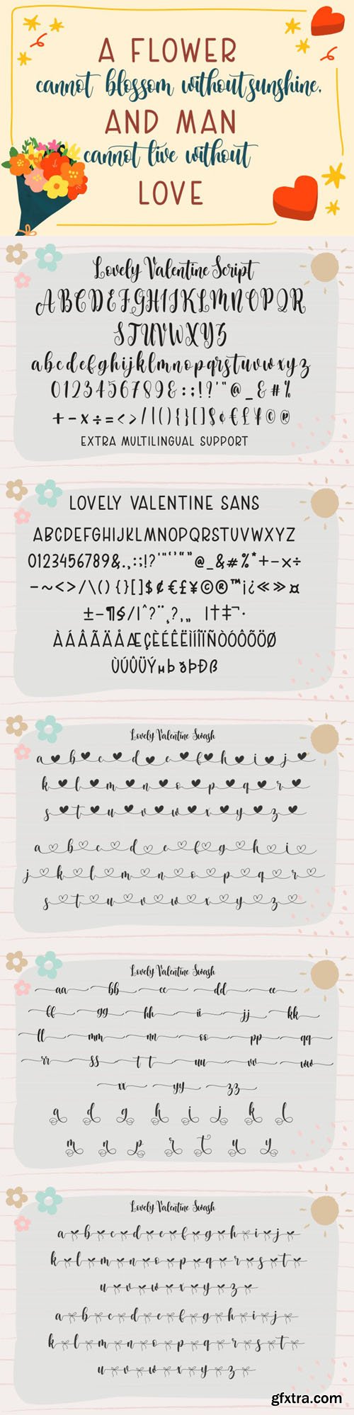 Lovely Valentina Font DUO