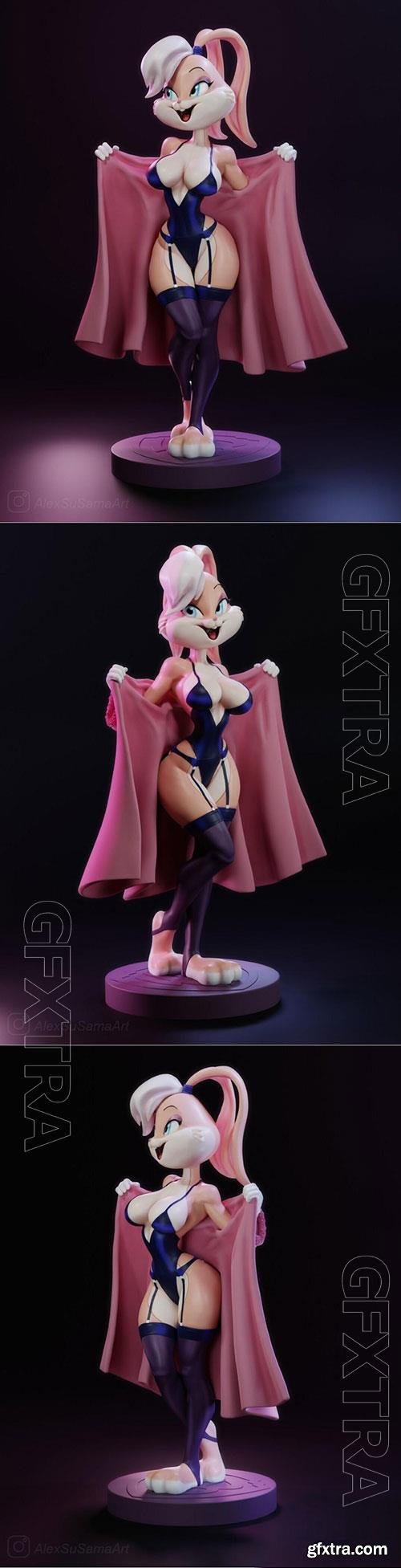 Lola Bunny 3D Print Model 