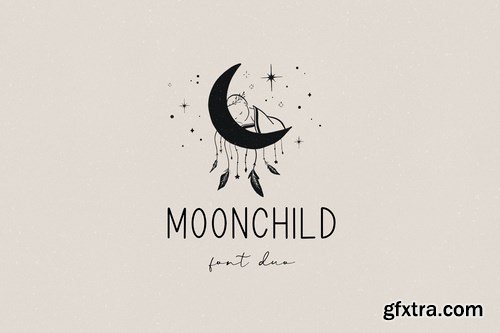 Moonchild font duo