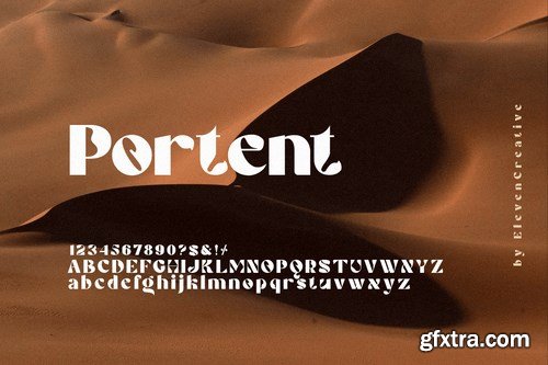 Portent Serif Font