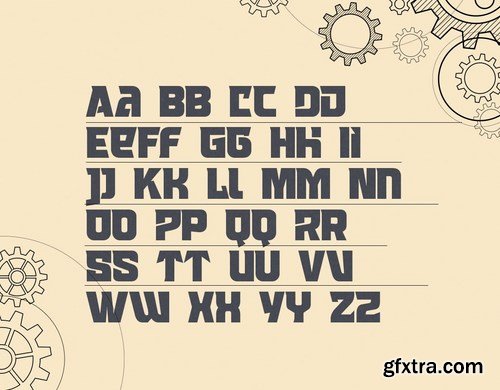 Wargear Font