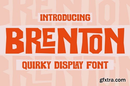 Brenton Quirky Display Font