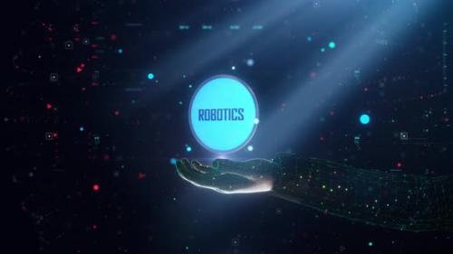 Videohive - Digital Tech Hand Presentation Robotics - 38290749 - 38290749