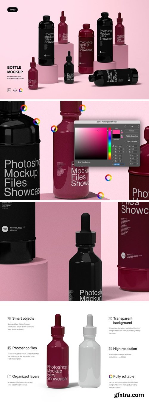 Bottle Mockup Scene Creator 5WEKMV8