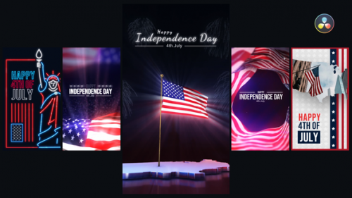 Videohive - 4th of July Instagram Stories - 38413778 - 38413778