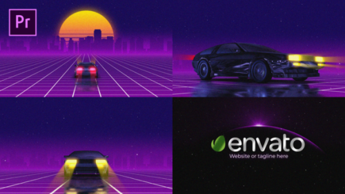 Videohive - Logo Retro Galaxy Reveal - 38260299 - 38260299