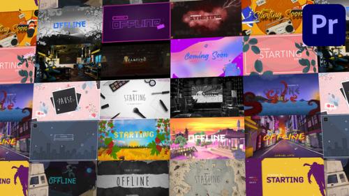 Videohive - Looped Backgrounds PP | Web • Twitch • Youtube • Live | Part 1 - 38395812 - 38395812