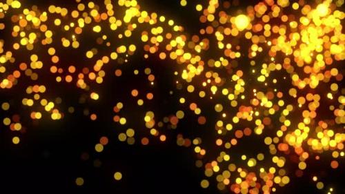 Videohive - Particles Glitter Gold Loop - 38418104 - 38418104